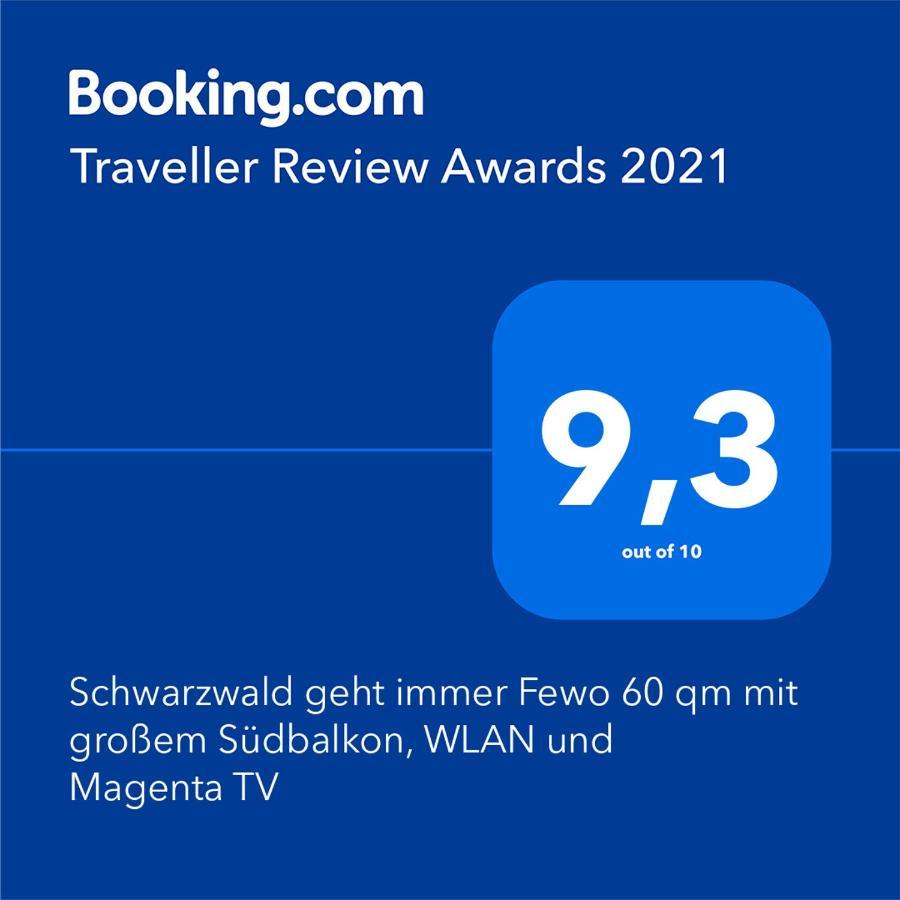 Schwarzwald Geht Immer Fewo 60 Qm Mit Grossem Suedbalkon, Wlan Und Magenta Tv Schönwalde Eksteriør bilde